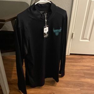 Quarter zip pullover Chicago Bulls
